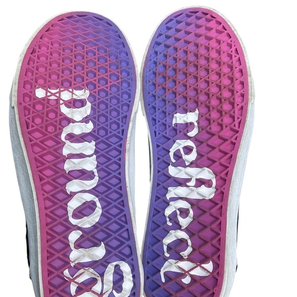 Vans Old Skool Black Floral Embroidered Sneakers – Positive Message Collection 9 - Picture 7 of 7